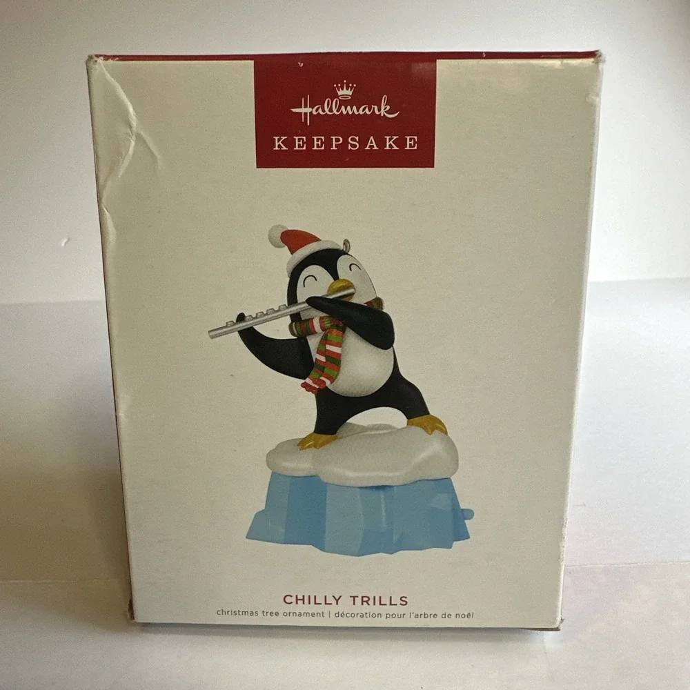 2022 Hallmark Chilly Trills Ornament - Dance of the Reed Flutes - Nutcracker New